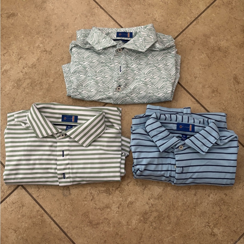 Bundle of Men’s Stitch Polos
